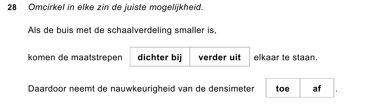 uitwerkbijlage bij vraag 28