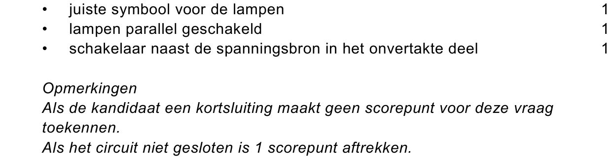 beoordelingsmodel vraag 33