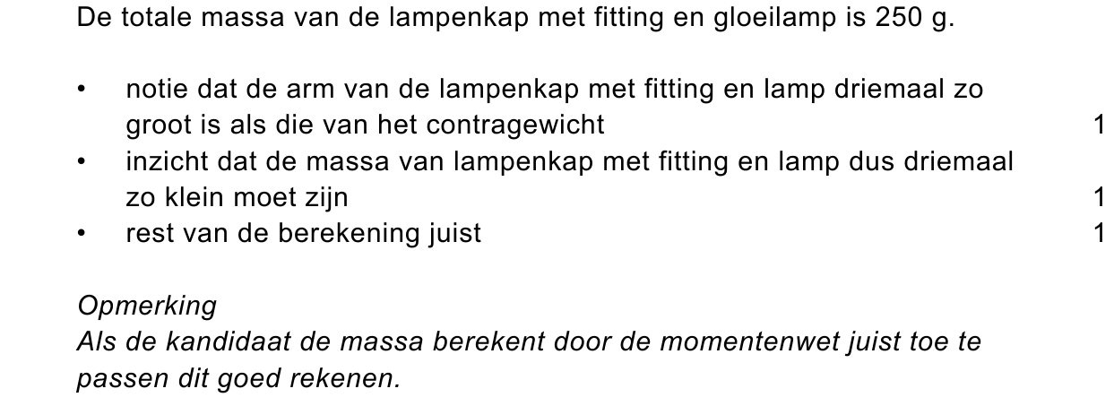 beoordelingsmodel vraag 26