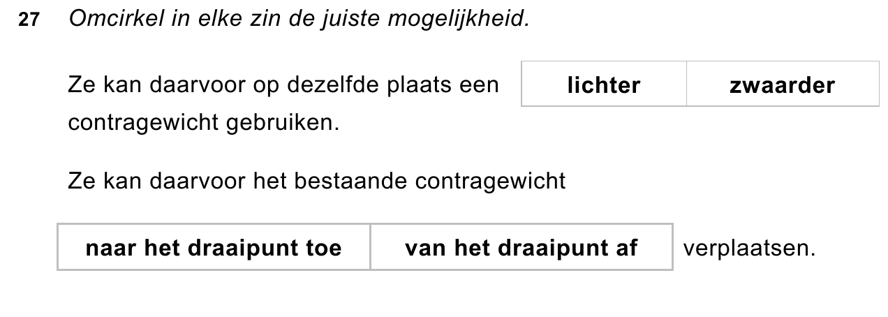 uitwerkbijlage bij vraag 27