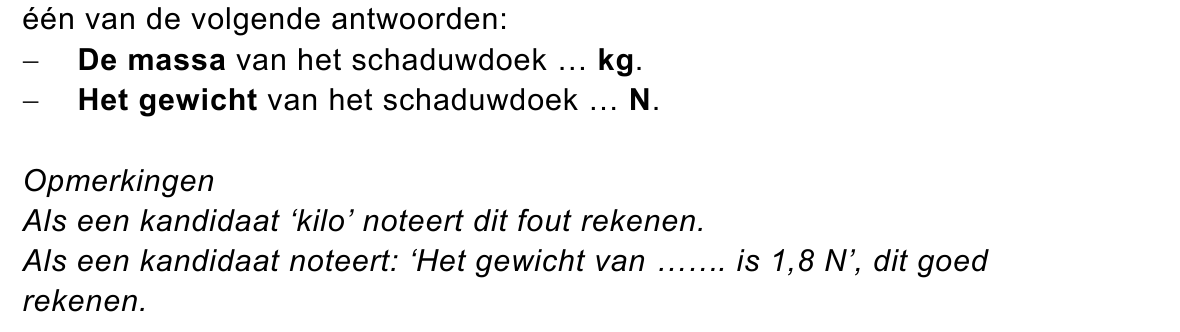 beoordelingsmodel vraag 6
