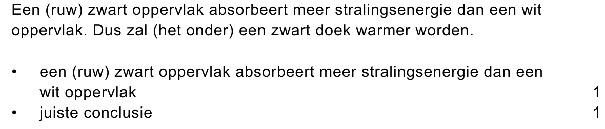 beoordelingsmodel vraag 8