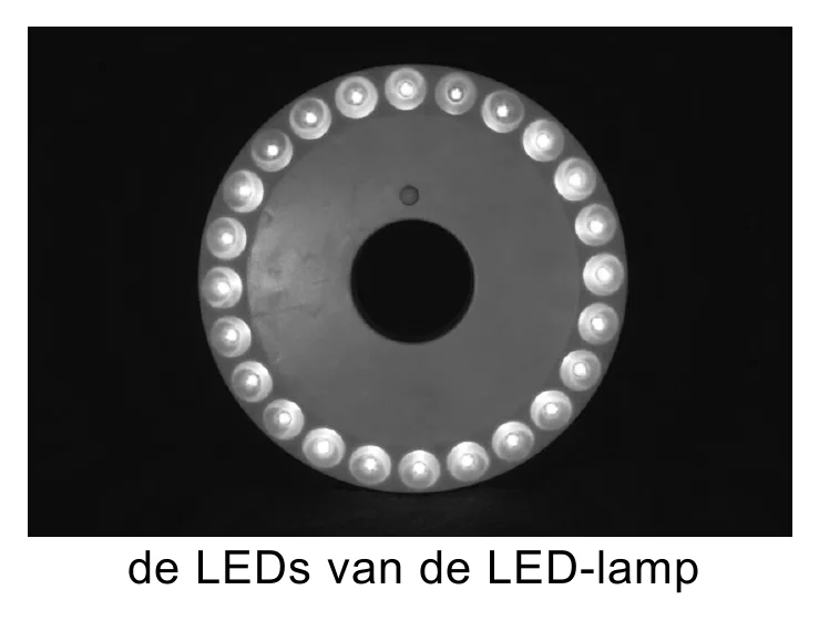 de LEDs van de LED-lamp