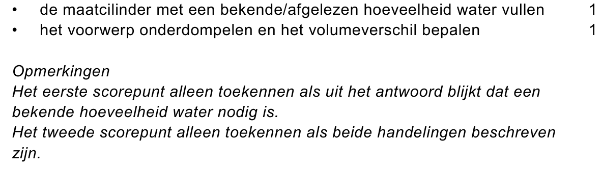 beoordelingsmodel vraag 17