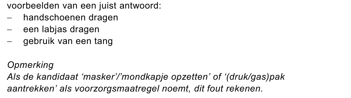 beoordelingsmodel vraag 8