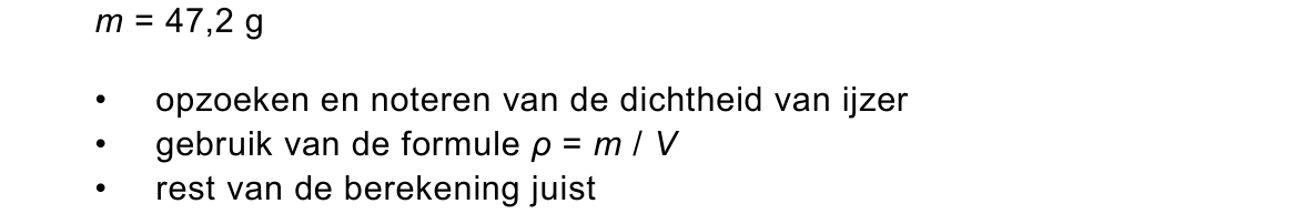 beoordelingsmodel vraag 1
