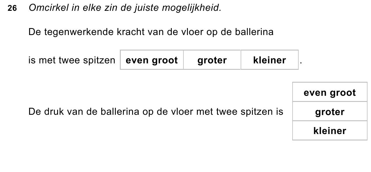 uitwerkbijlage bij vraag 26