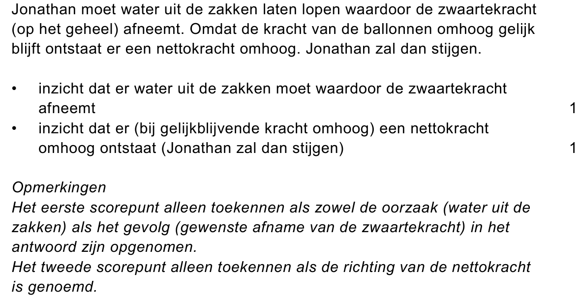 beoordelingsmodel vraag 38