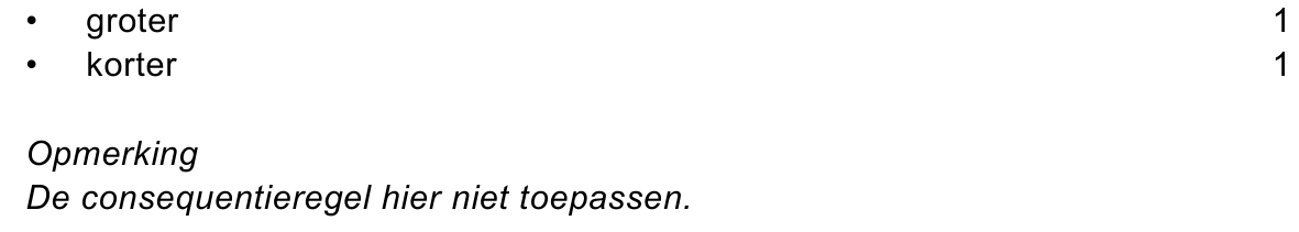 beoordelingsmodel vraag 17