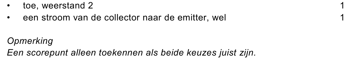 beoordelingsmodel vraag 18