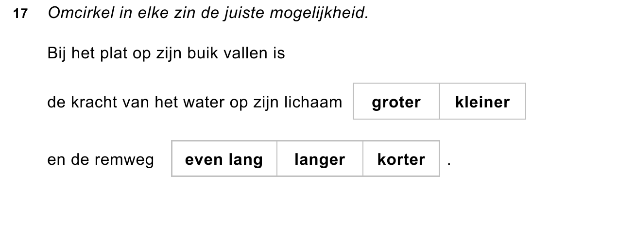 uitwerkbijlage bij vraag 17