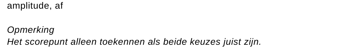 beoordelingsmodel vraag 15