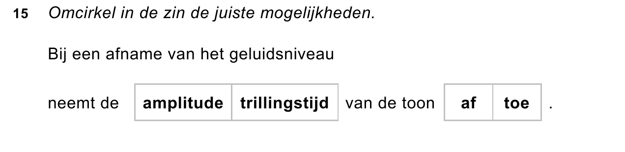 uitwerkbijlage bij vraag 15