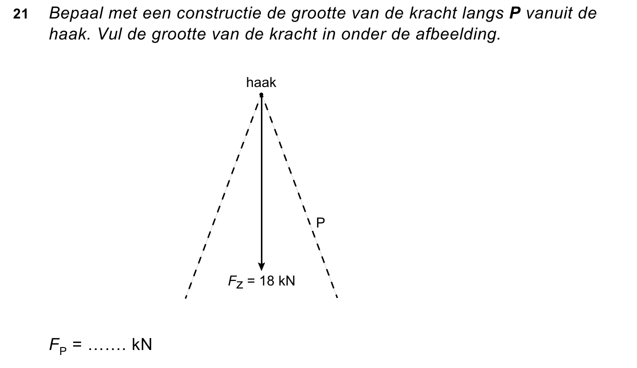 uitwerkbijlage bij vraag 21