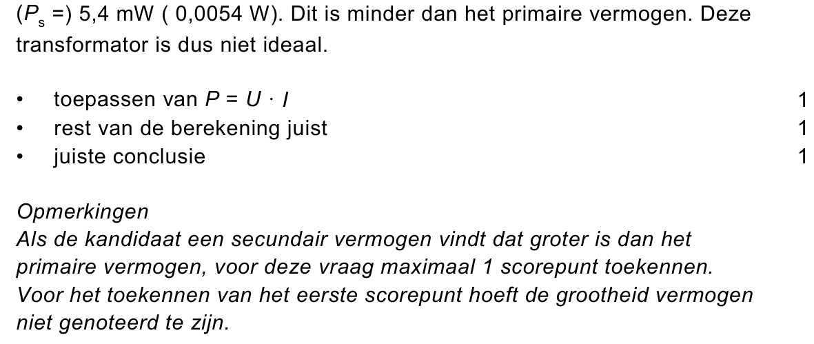 beoordelingsmodel vraag 22