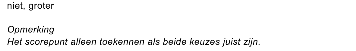 beoordelingsmodel vraag 23