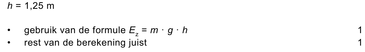 beoordelingsmodel vraag 9