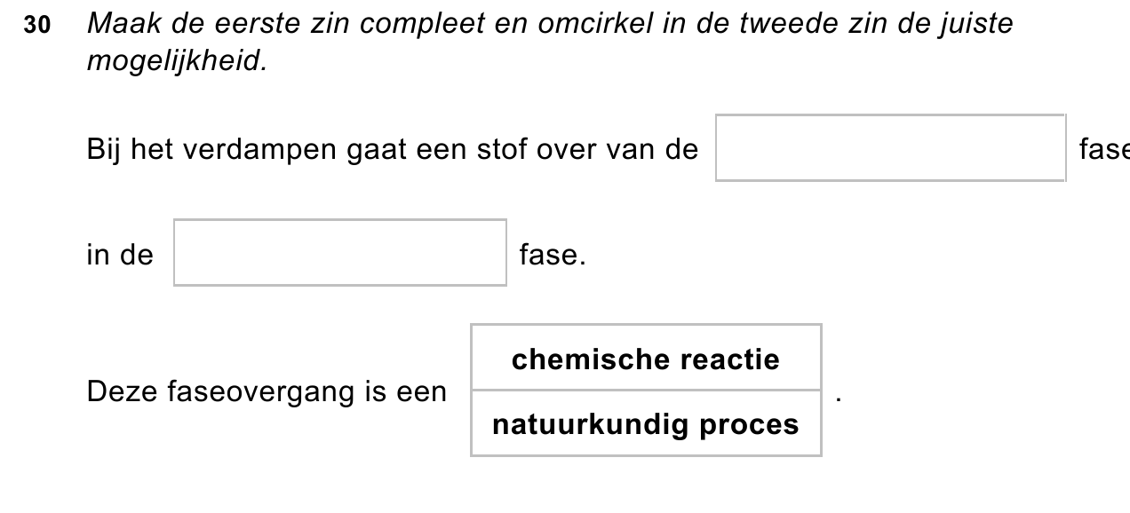 uitwerkbijlage bij vraag 30