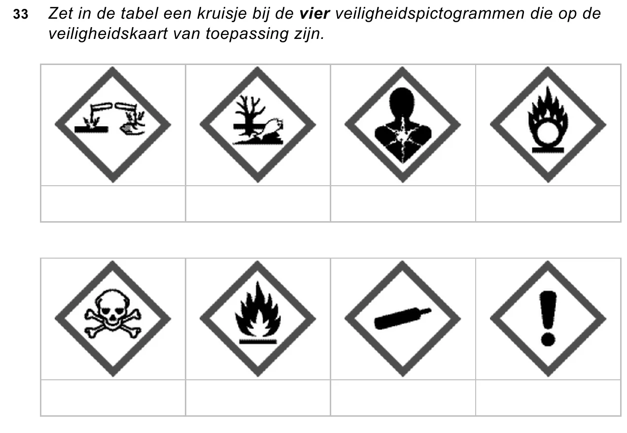 uitwerkbijlage bij vraag 33