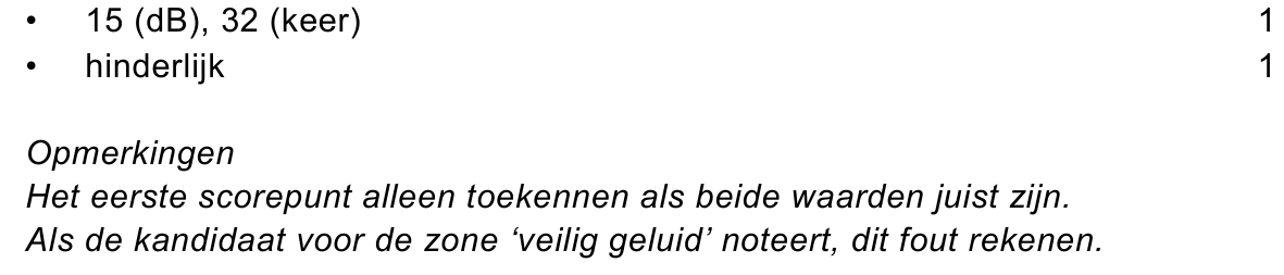 beoordelingsmodel vraag 11