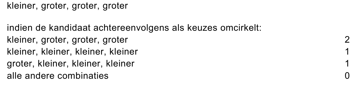 beoordelingsmodel vraag 36