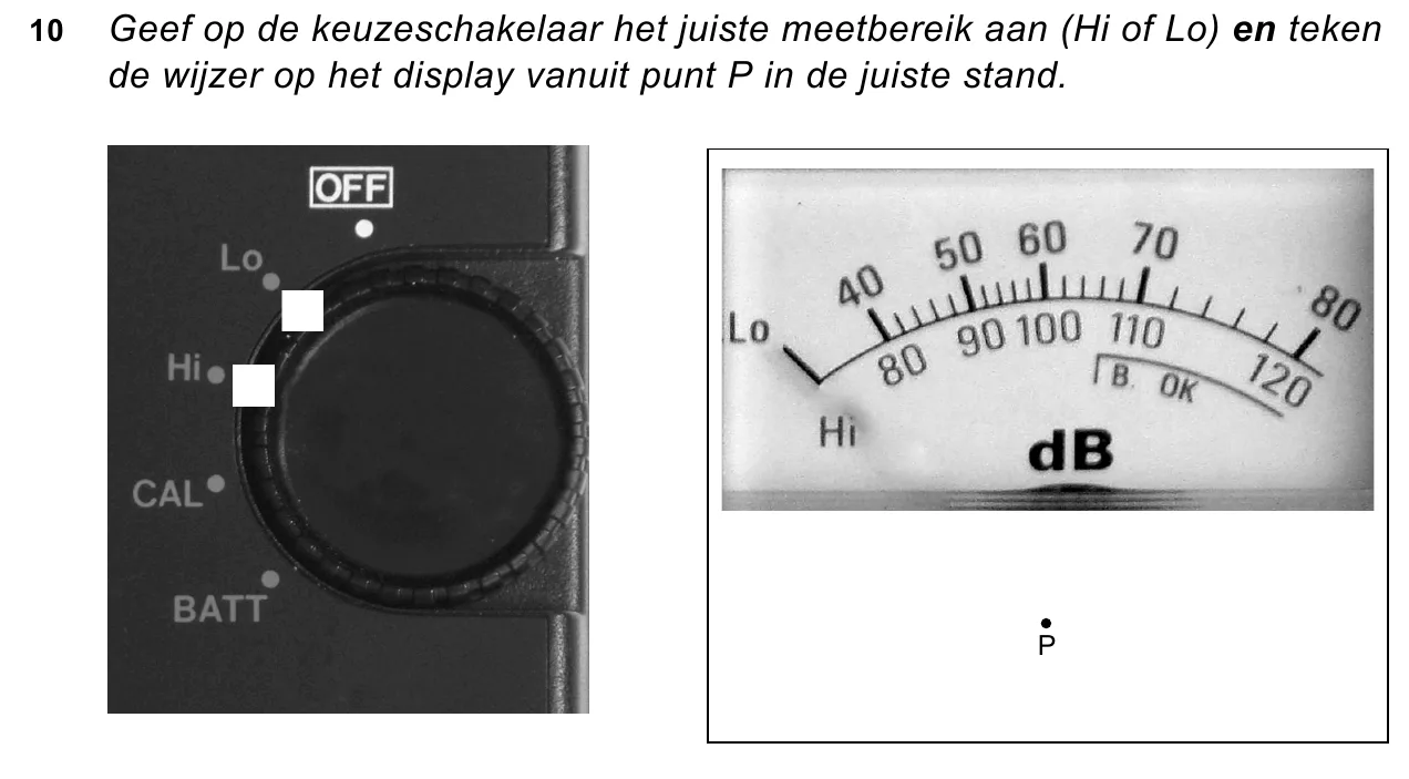 uitwerkbijlage bij vraag 10