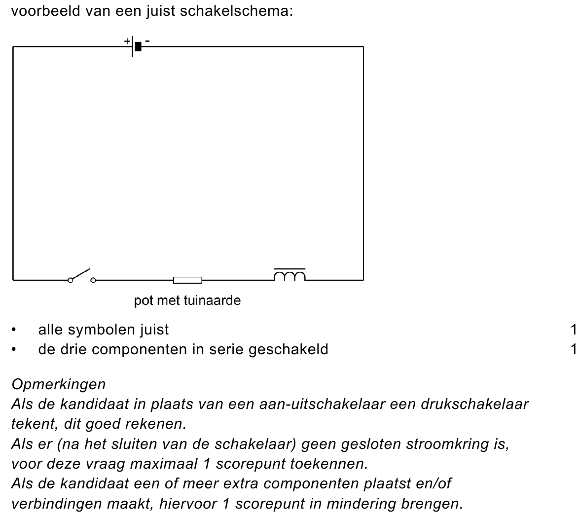 beoordelingsmodel vraag 14