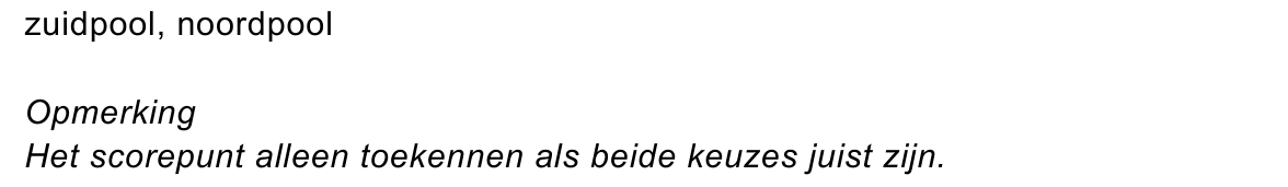 beoordelingsmodel vraag 18
