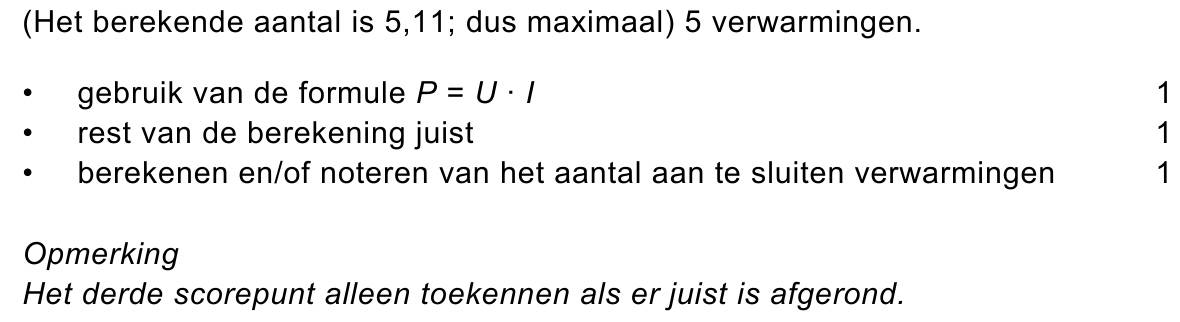 beoordelingsmodel vraag 5