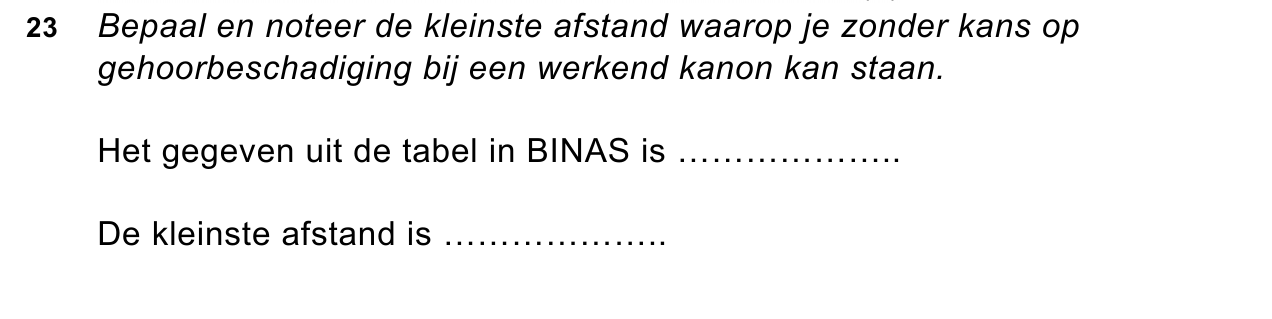 uitwerkbijlage bij vraag 23