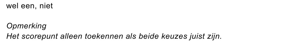 beoordelingsmodel vraag 6