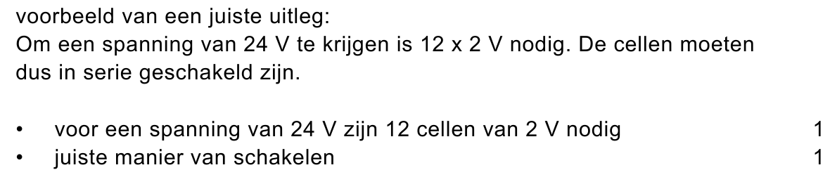 beoordelingsmodel vraag 27