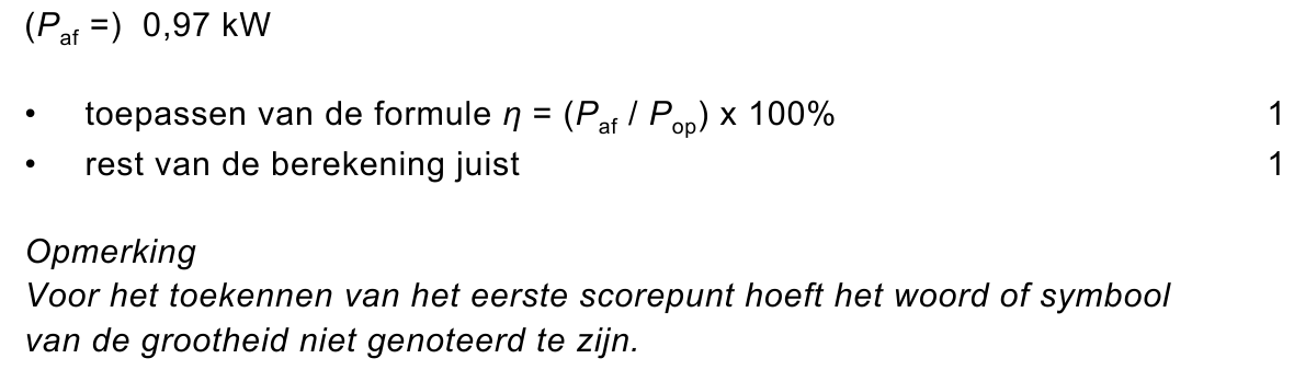 beoordelingsmodel vraag 29