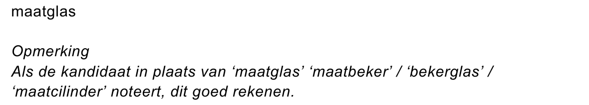 beoordelingsmodel vraag 8