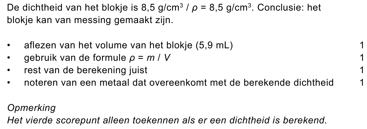 beoordelingsmodel vraag 9