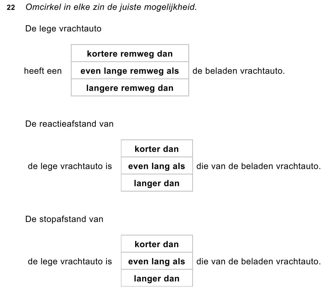 uitwerkbijlage bij vraag 22