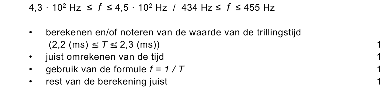 beoordelingsmodel vraag 25