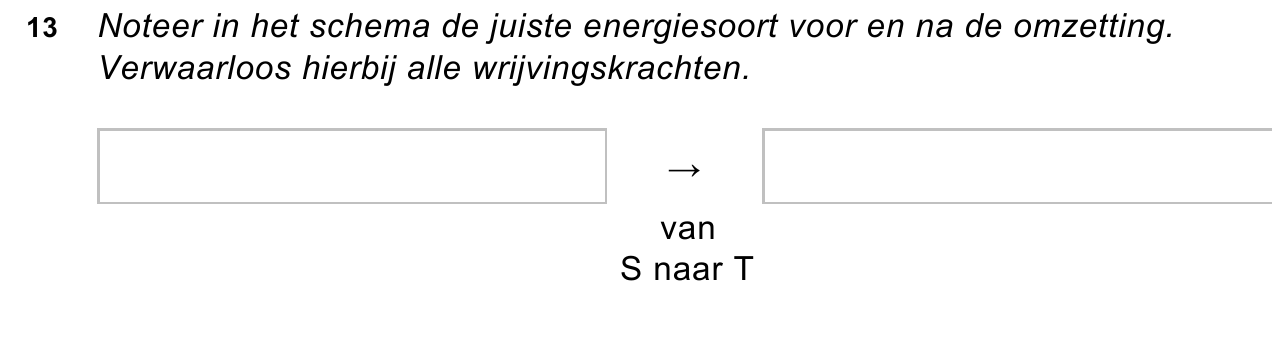uitwerkbijlage bij vraag 13