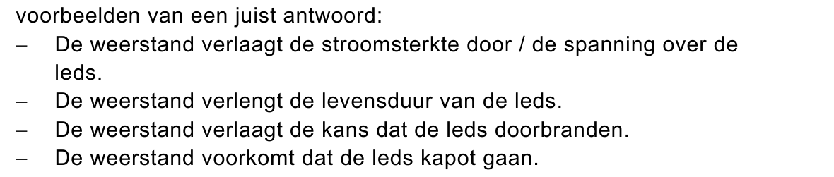 beoordelingsmodel vraag 11