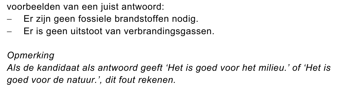 beoordelingsmodel vraag 32