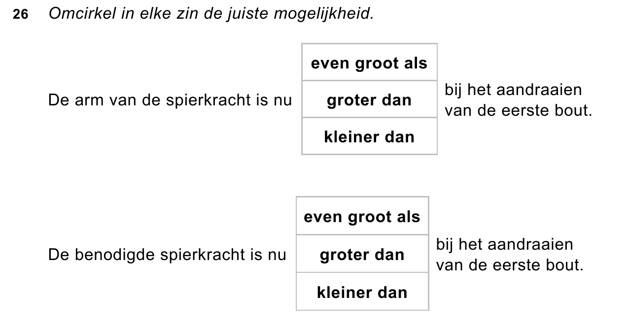 uitwerkbijlage bij vraag 26