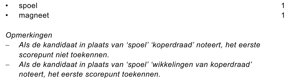 beoordelingsmodel vraag 10