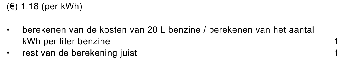 beoordelingsmodel vraag 11
