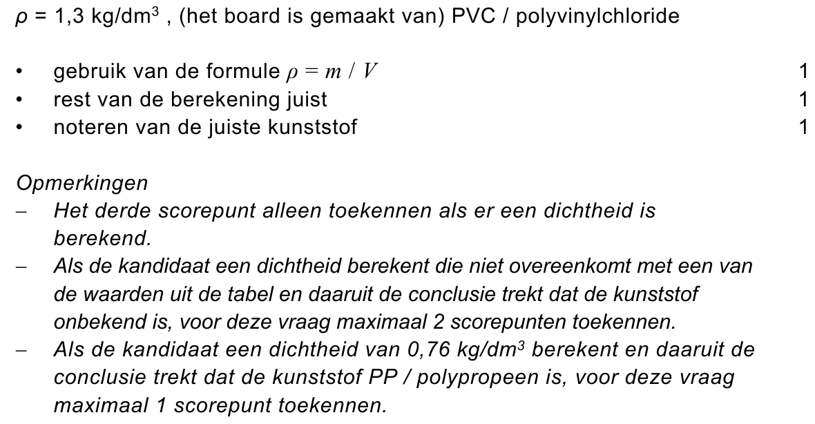beoordelingsmodel vraag 5