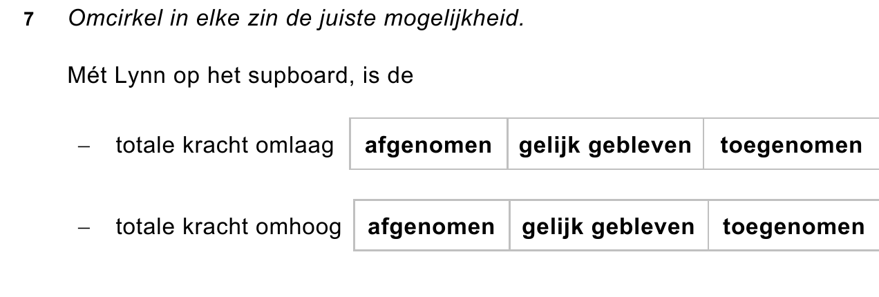 uitwerkbijlage bij vraag 7