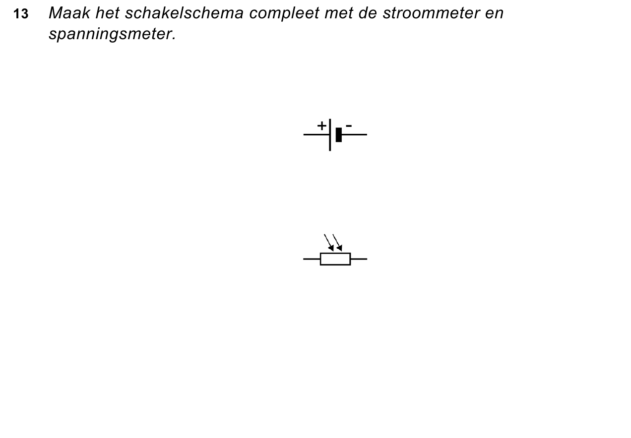 uitwerkbijlage bij vraag 13