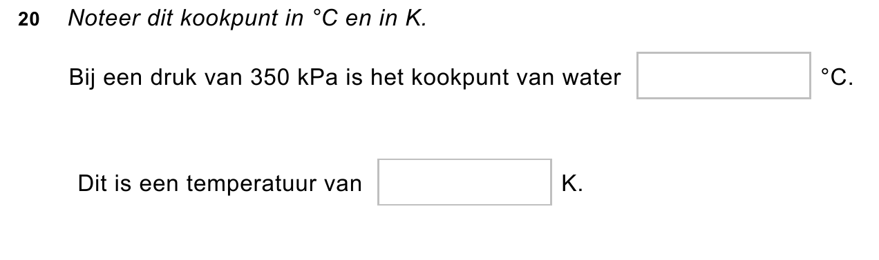 uitwerkbijlage bij vraag 20