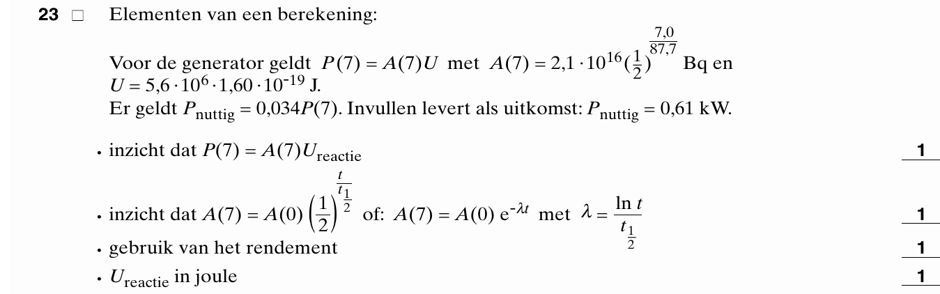 beoordelingsmodel vraag 23