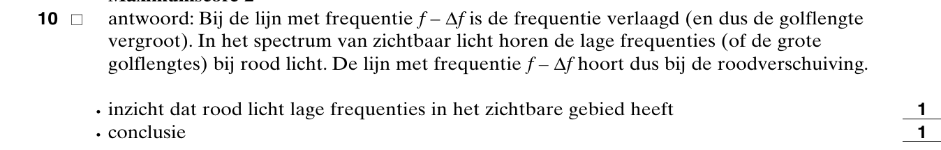 beoordelingsmodel vraag 10