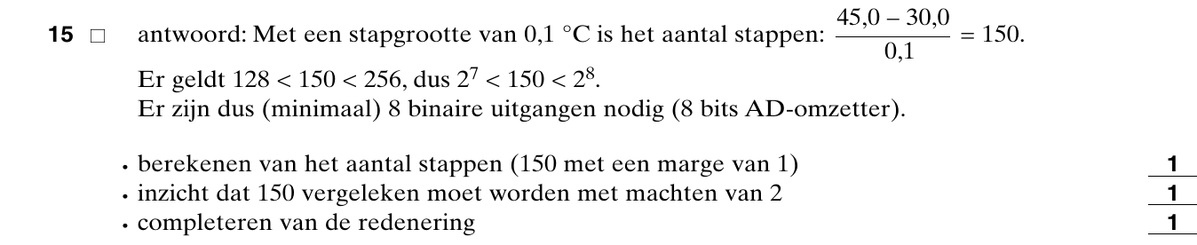beoordelingsmodel vraag 45